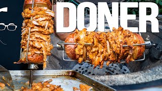 CHICKEN DONER KEBAB AT HOME! | SAM THE COOKING GUY 4K