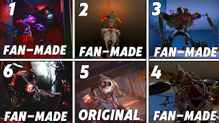 Fan-Made Vs Real Prototype Design | Poppy Playtime Chapter 5 | Part 4 |