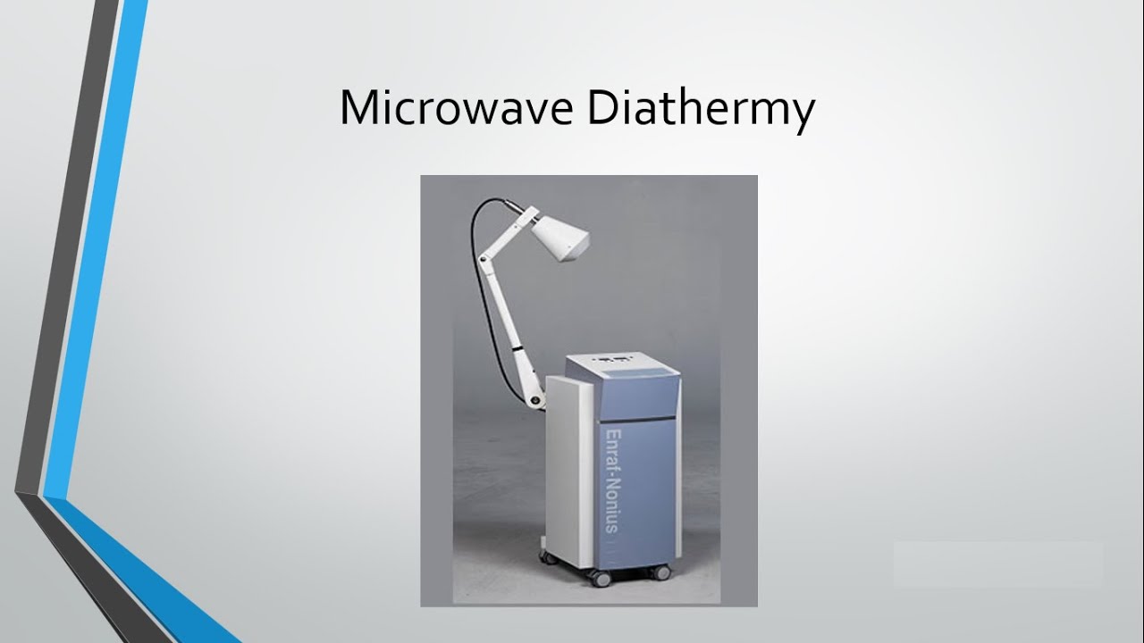 LECTURE ON MICRO WAVE DIATHERMY (MWD) | HIGH FREQUENCY CURRENTS ...