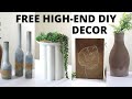 Wine Bottle Crafts | FREE DIY Home Decor | BEST TRASH TO TREASURE