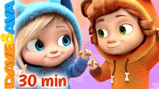 😊 This is the Way, Farm Animals Song and More Nursery Rhymes | Baby Songs by Dave and Ava 😊