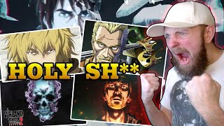 Rapper FIRST TIME REACTION To Vinland Saga Openings 1-4 VISUAL ANALYSIS