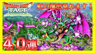 【ドラクエタクト】シドーを求めて４０連引いたら虹が○つもキタ結果・・・【ガチャ】