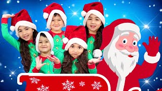 Five Little Elves | Christmas Song for Kids | Murtene Kids Songs