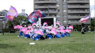 Funnyさん 「天翔ける道」（R）／湘南よさこい祭り2011