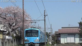 近江鉄道日記　806F 川合 ＆ 302F 中野　（2022.4/10）　　巛巛