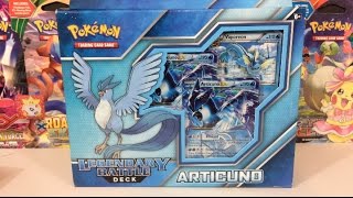 Pokemon Cards - Opening an Articuno Legendary Battle Deck!!