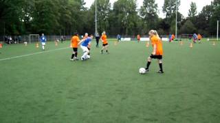 Business Voetbal Haarlem (Bert's Haarmode vs. Dames Politie 6-1)