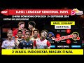 Hasil Lengkap Semifinal Hongkong Open hari ini : MS Gugur semua! I semifinal Hong kong Open 2024