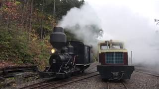 木曽・赤沢森林鉄道（小川森林鉄道の一部）（2017年10月）