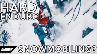 HARD Enduro Snowmobiling with Caleb Kesterke and Kyle Saxton