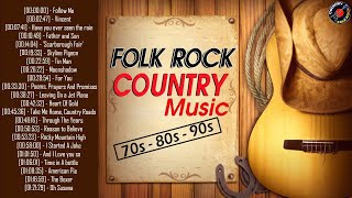 Relaxing 70s 80s 90s Folk Rock Country Music Playlist - Best Of 70s Folk Rock And Country Music