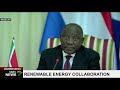 SA hopes to benefit from collaboration on renewable energy: Ramaphosa