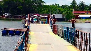 Jhapa Baor Floating Bridge - 428 Pic Barrel ( Barrel Bridge ) Jessore Bangladesh , Jhapa baor .