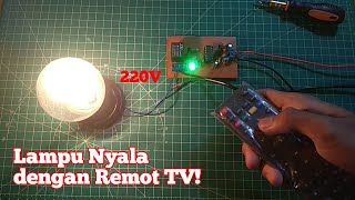 Keren Nih | Lampu Nyala dengan Remot TV