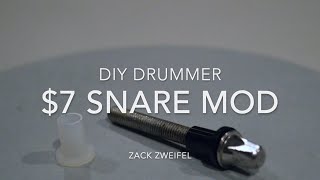 Best $7 Snare Mod: DIY Drummer