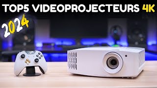 TOP 5 : Meilleur vidéoprojecteur 4K 2024, pas cher, courte focale et plus encore !