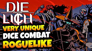 New UNIQUE Push-Your-Luck DICE COMBAT Game! | Die for the Lich