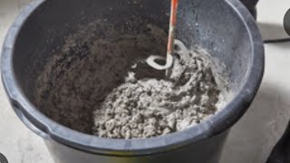 ZELF GOEDE ZAND CEMENT MORTEL MAKEN VOOR CEMENTDEKVLOER