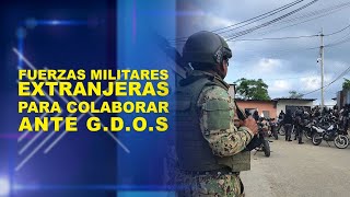 VASM-  FUERZAS MILITARES EXTRANJERAS PARA COLABORAR ANTE G.D.O.s