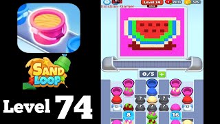 Sand Loop level 74 hard level Walkthrough Solution