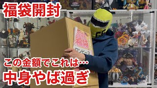 ワンピース福袋開封！この金額で、この中身は驚き！大きな福袋開封したら、想像以上だった！ワンピース  フィギュア 福袋