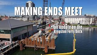 Making Ends Meet An Update On Piling Work At The Kingston Ferry Dock 4k