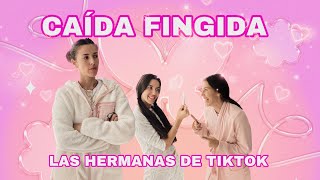 CAÍDA FINGIDA (las hermanas de tiktok)