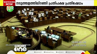 പ്രതിപക്ഷ നേതാവ് വി.ഡി സതീശനും സ്പീക്കർ എ.എൻ ഷംസീറും തമ്മിലുള്ള വാക്പോരിൽ സ്തംഭിച്ച് നിയമസഭ