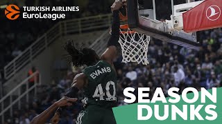 Jeremy Evans | Season Dunks | 2021-22 Turkish Airlines EuroLeague