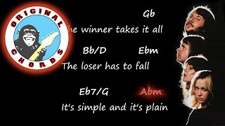 Abba - The Winner Takes it All - Chords & Lyrics