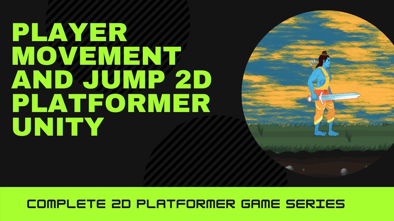 Player Movement Using RigidBody In Unity "2D Platformer" (Part-1) - YouTube