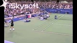 US Open 2001 QF: Roddick vs. Hewitt (1/2)