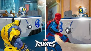 All Heroes Interactions with Herbie - Marvel Rivals