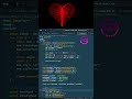 Create a Stunning Heart Animation with HTML & CSS ❤️ #viralshort  #shotrs