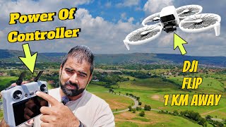 I Turned Off the Controller at 1KM – See How the DJI Flip Reacted!