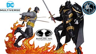 McFarlane Toys Batman Vs Azrael Armor 2 Pack Review || Batman Vs Azrael 2022