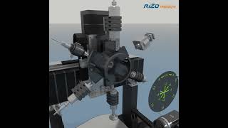 Rizo 6 Axis CNC Deburring Machine