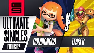 Colorondo8 (Inkling) vs Teaser (Samus) - Ultimate Singles Pools Losers Quarter-Final  - Genesis 9