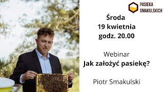 Webinar: jak założyć pasiekę?