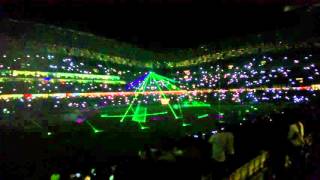 8 mai 2016 - Match OGC Nice - St Etienne Spectacle lasers 4K