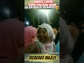 wanita cantik hadiri pengajian akbar gus ulin nuha di cerme 2 panjatan kulon progo #shorts