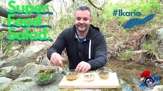 Longevity Secret Salad From Ikaria  | 7 Super Food Ingredients |  #DoStathi #CookingInNature ENG SUB