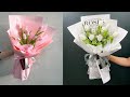 Cách Bó Hoa Tulip  / How to bouquet tulips  / 튤립 꽃다발을 만드는 방법