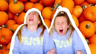 TRYING PUMPKIN FLAVORED FOODS