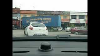 Route to Skudai for Duck Noodle.AVI