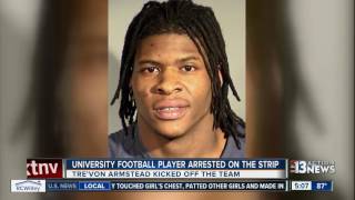 Former Baylor football player arrested in Las Vegas