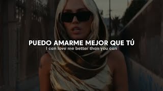 Miley Cyrus - Flowers (Traducida al Español + Lyrics)
