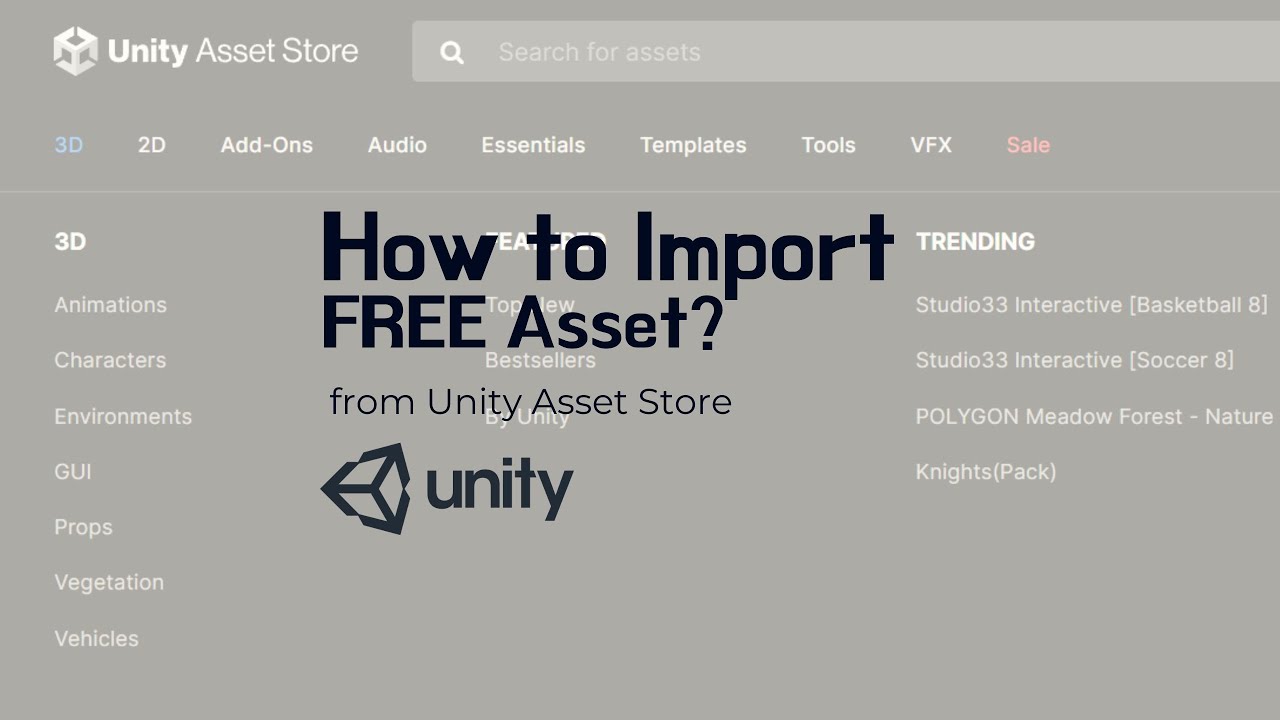 Unity import