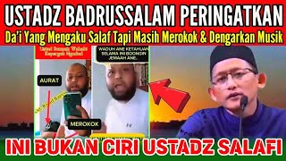 Benarkah Ustadz Riyad Bajrie Ustadz Salafi?? ini Jawaban dari Ustadz Badrussalam.